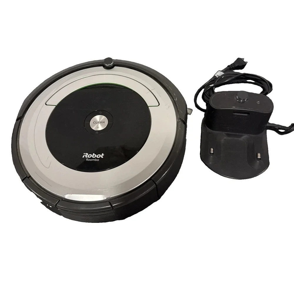 iRobot Roomba 690 Robot Vacuum Cleaner Charger Wi-Fi Tested Excellent Condition